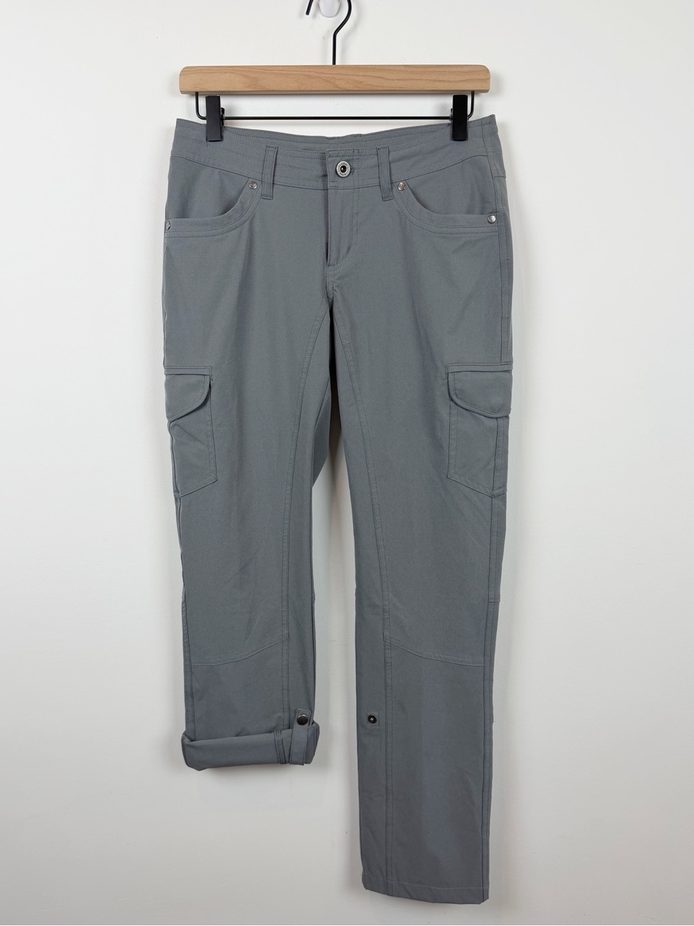 Kuhl Freeflex Convertible Roll Up Slate Hiking Pants - Picture 4 of 14